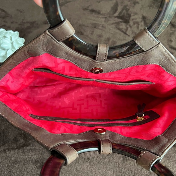 Elaine Turner Woven Straw Handbag ๐๐ - Picture 10 of 12